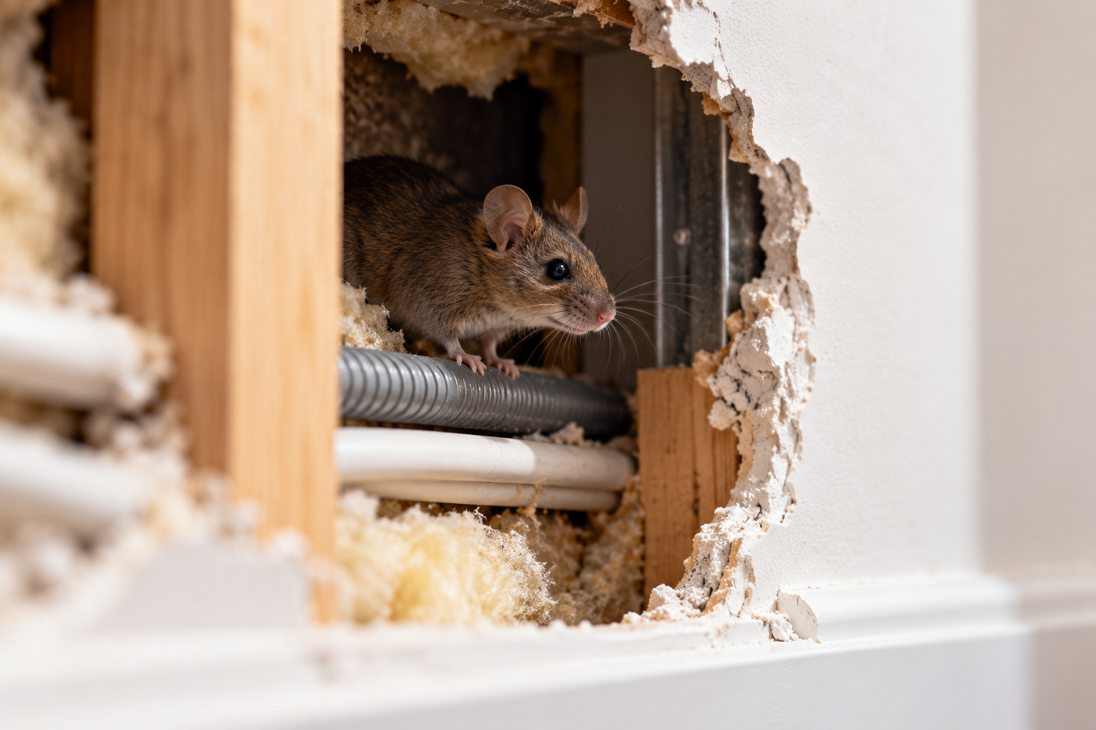 Souris dans les murs : comment savoir si vous en avez et que faire ?